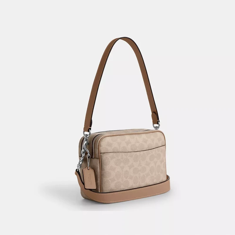 Carey Crossbody Bag In Signature Canvas