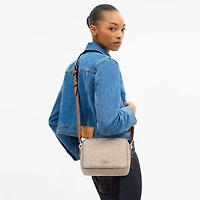 Carey Crossbody Bag In Signature Canvas