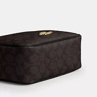 Mini Carey Crossbody Bag Signature Canvas