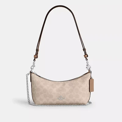 Caitlin Shoulder Bag In Signature Canvas