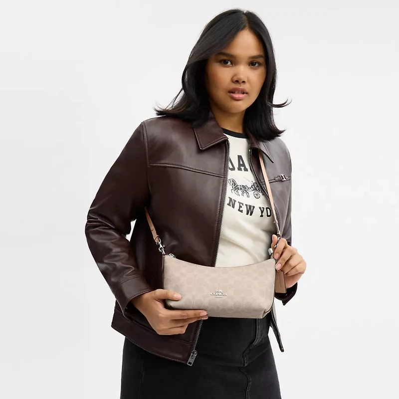 Caitlin Shoulder Bag In Signature Canvas