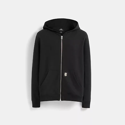 Restored Coach Full Zip Hoodie
