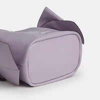 Faye Mini Drawstring Bag With Bows