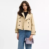 Faye Mini Drawstring Bag With Bows