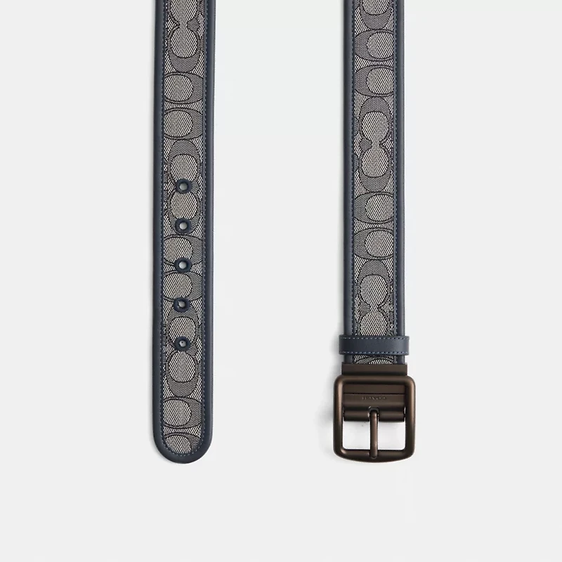 Restored Harness Buckle Belt, 38 Mm