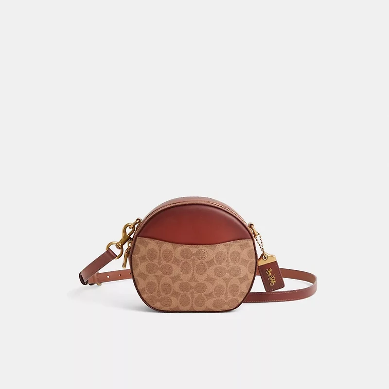 Restored Canteen Crossbody In Signature Canvas