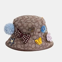 Upcrafted Signature Jacquard Bucket Hat In Organic Cotton And Recycled Polyester