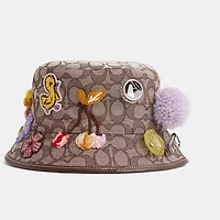 Upcrafted Signature Jacquard Bucket Hat In Organic Cotton And Recycled Polyester