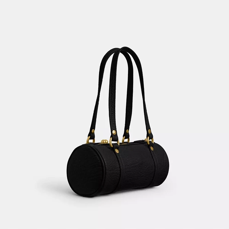 Kisslock Barrel Bag 28