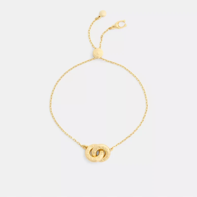 Interlock Slider Bracelet