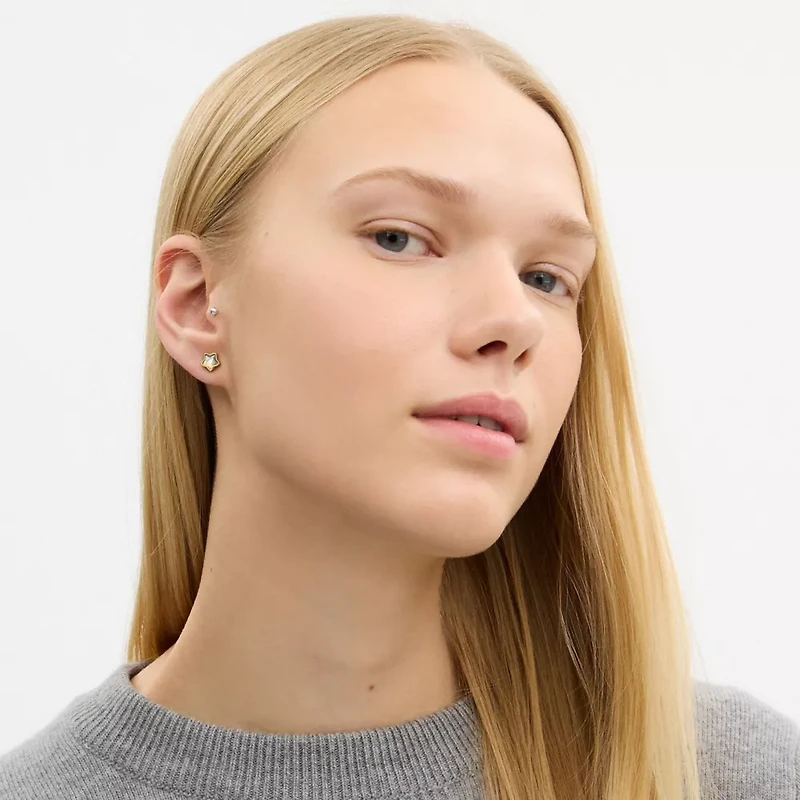 Signature Star Stud Earrings