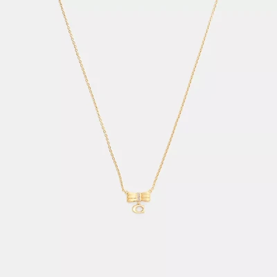 Signature Bow Pendant Necklace