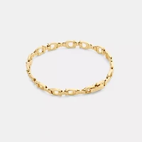 Bow Chain Linear Bracelet