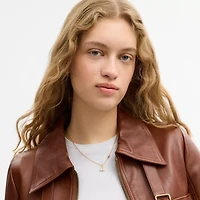 Pearl Cherry Pendant Necklace