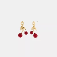 Cherry Drop Earrings