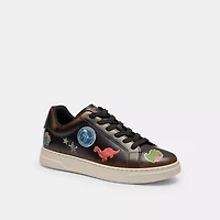 Rexy 10th Birthday High Line Sneaker With Sticker Print
