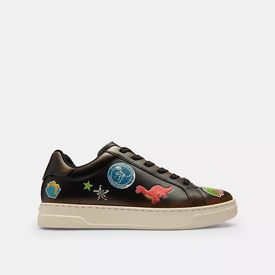 Rexy 10th Birthday High Line Sneaker With Sticker Print
