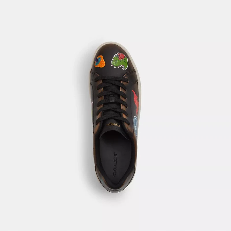 Rexy 10 Th Birthday High Line Sneaker With Sticker Print