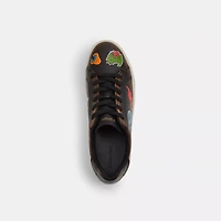 Rexy 10 Th Birthday High Line Sneaker With Sticker Print