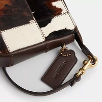 Plaza Bag In Upcrafted Haircalf With Cow Print