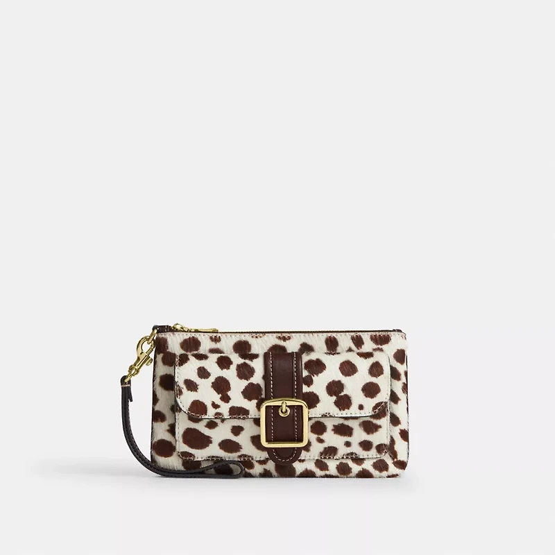 Ashton Wristlet In Haircalf