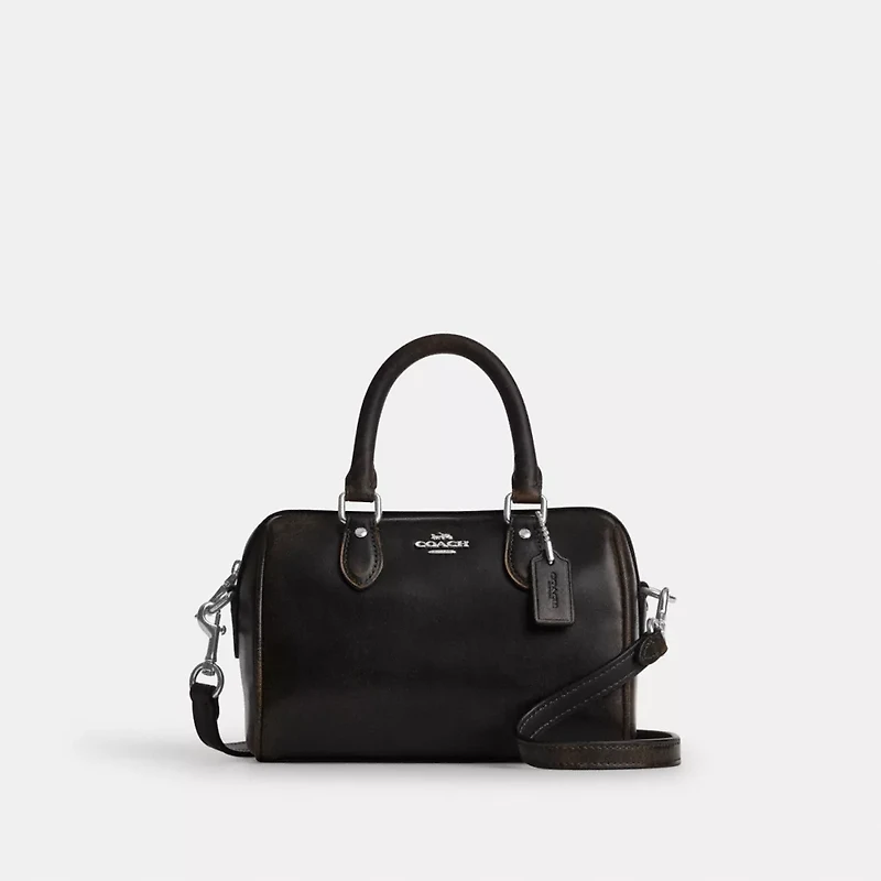 Mini Rowan Crossbody Bag In Loved Leather
