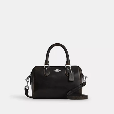 Mini Rowan Crossbody Bag In Loved Leather