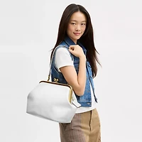 Kisslock Frame Bag 27 In Loved Leather