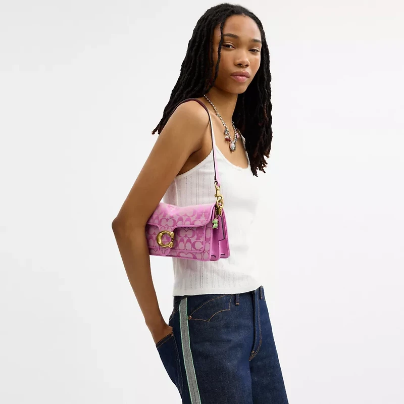 Coach | Brain Dead Soft Tabby Shoulder Bag 26 In Signature Jacquard