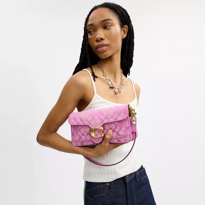 Coach | Brain Dead Soft Tabby Shoulder Bag 26 In Signature Jacquard