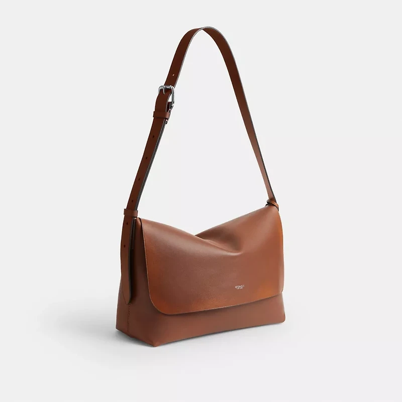 Ludlow Messenger In Loved Leather