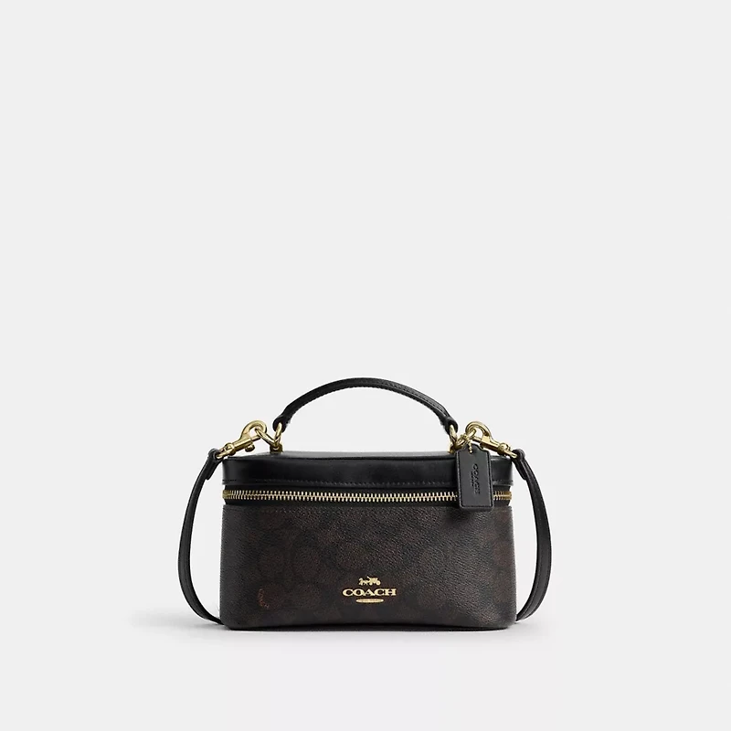 Rainer Crossbody Bag 18 Signature Canvas
