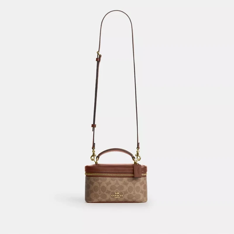 Rainer Crossbody Bag 18 Signature Canvas