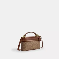 Rainer Crossbody Bag 18 Signature Canvas