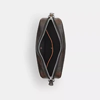 Radio Camera Bag In Loved Leather