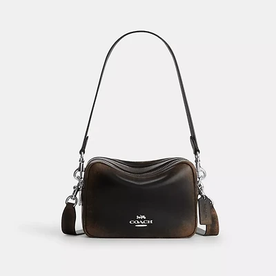 Mini Carey Crossbody Bag In Loved Leather