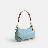 Teri Shoulder Bag In Signature Leather