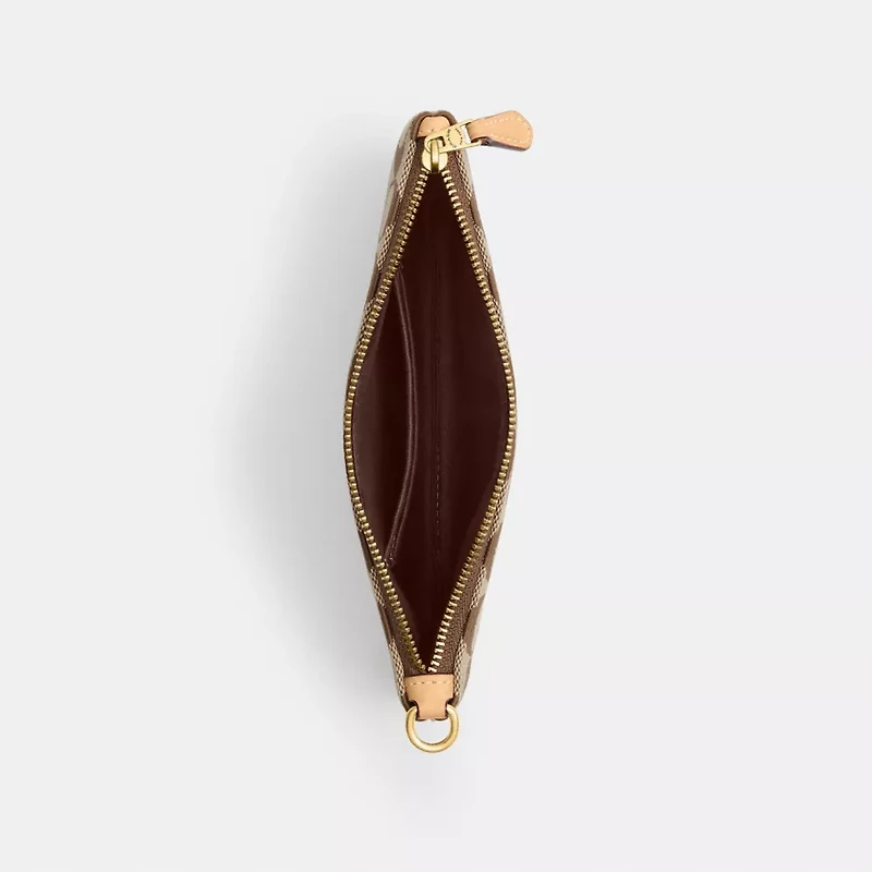 Essential Small Wristlet In Signature Jacquard