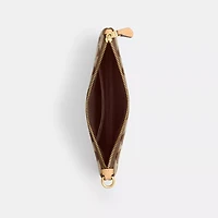 Essential Small Wristlet In Signature Jacquard