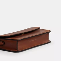 New York Elora Top Handle Crossbody Bag In Loved Leather