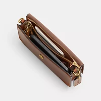 New York Elora Top Handle Crossbody Bag In Loved Leather