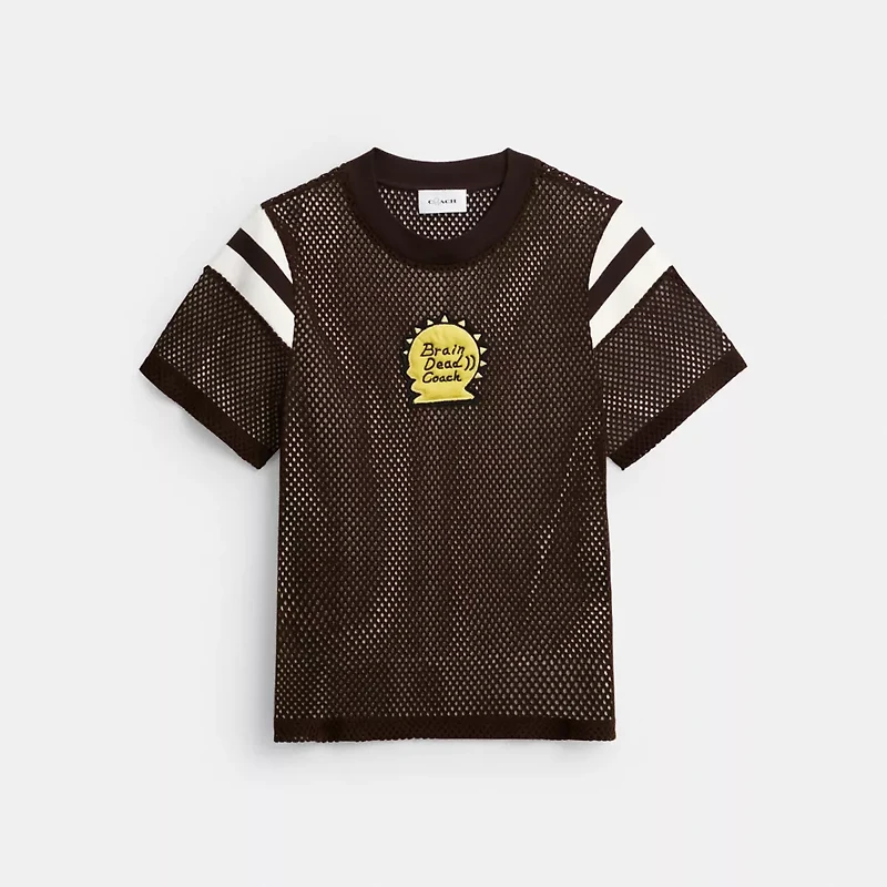 Coach | Brain Dead Mesh Football T-Shirt