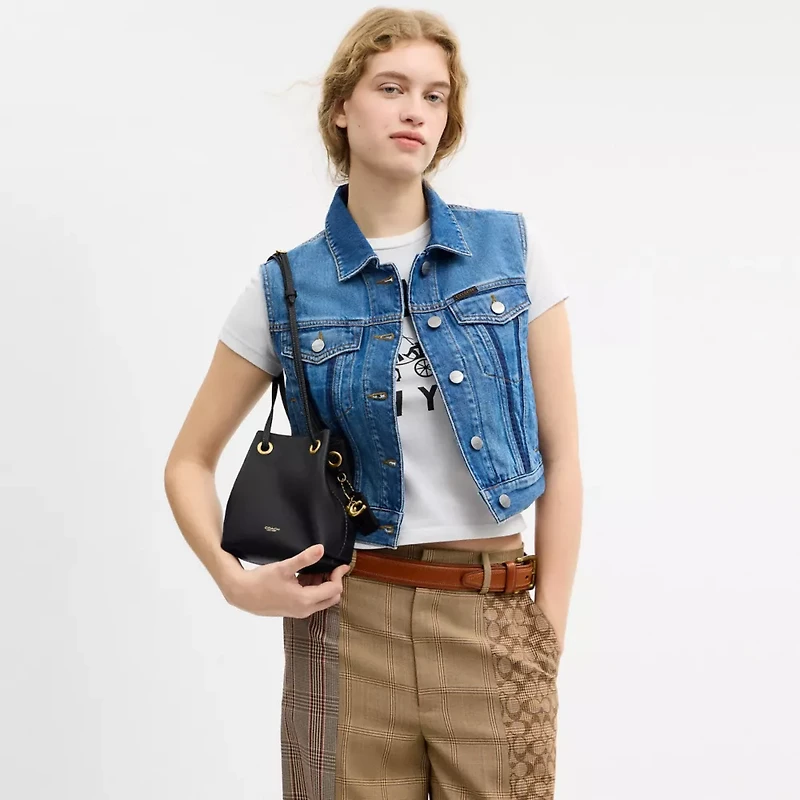 Jade Drawstring Bag