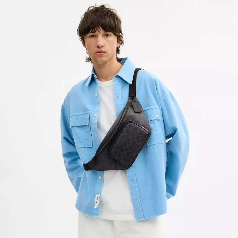 Travis Belt Bag 35 In Signature Canvas