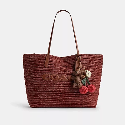 Large City Tote Bag With Charms