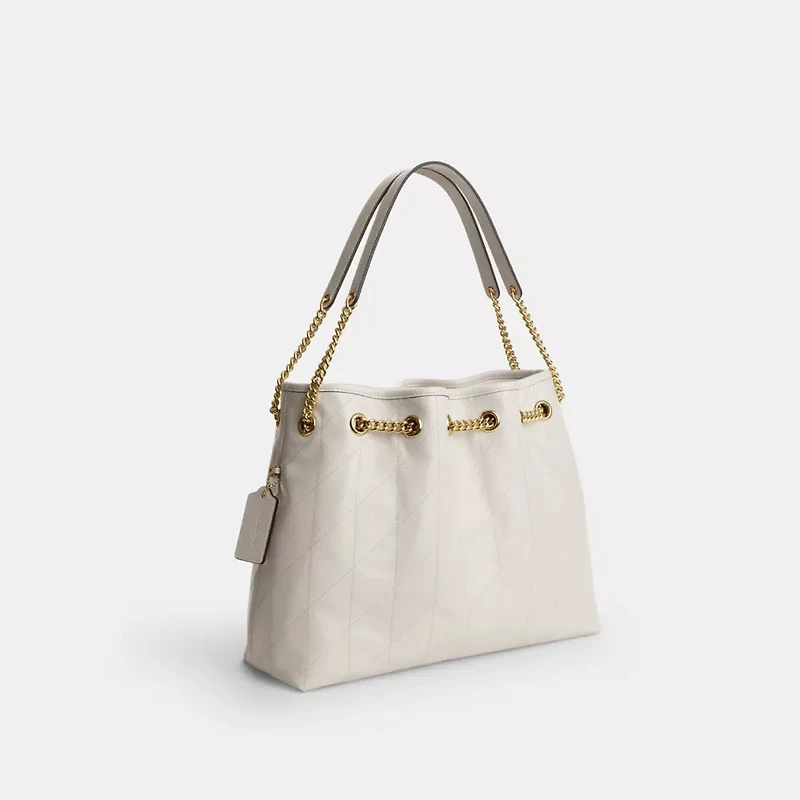 Evelyn Shoulder Bag With Quilting And Charm