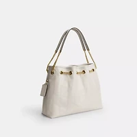 Evelyn Shoulder Bag With Quilting And Charm