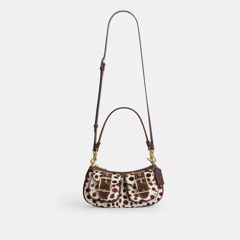 Ashton Shoulder Bag In Haircalf
