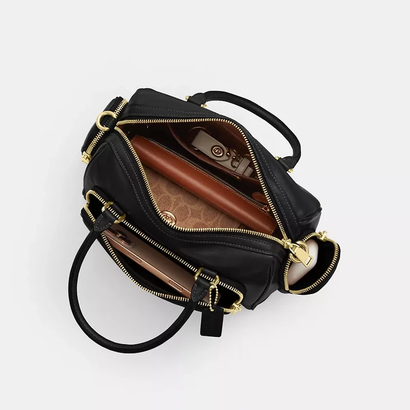 Rowan Satchel Bag With Pockets