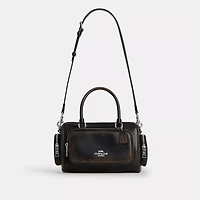 Rowan Satchel Bag With Pockets In Loved Leather